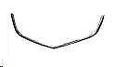 Leiste Rahmen Gitter Crom Honda Accord 2003 2005