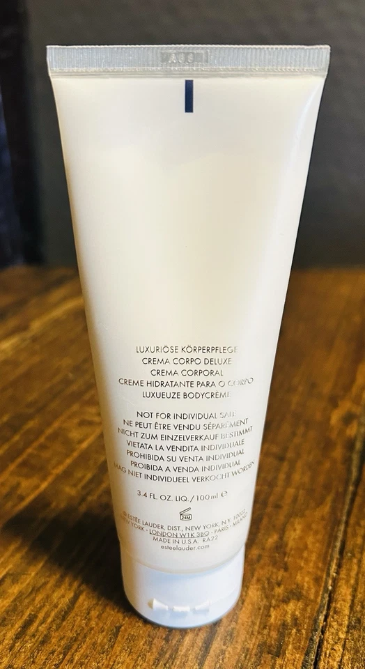 Crema corporal Estee Lauder Luxe 3,4 oz/100 ml. -Envío rápido gratis Foto 3 de 4