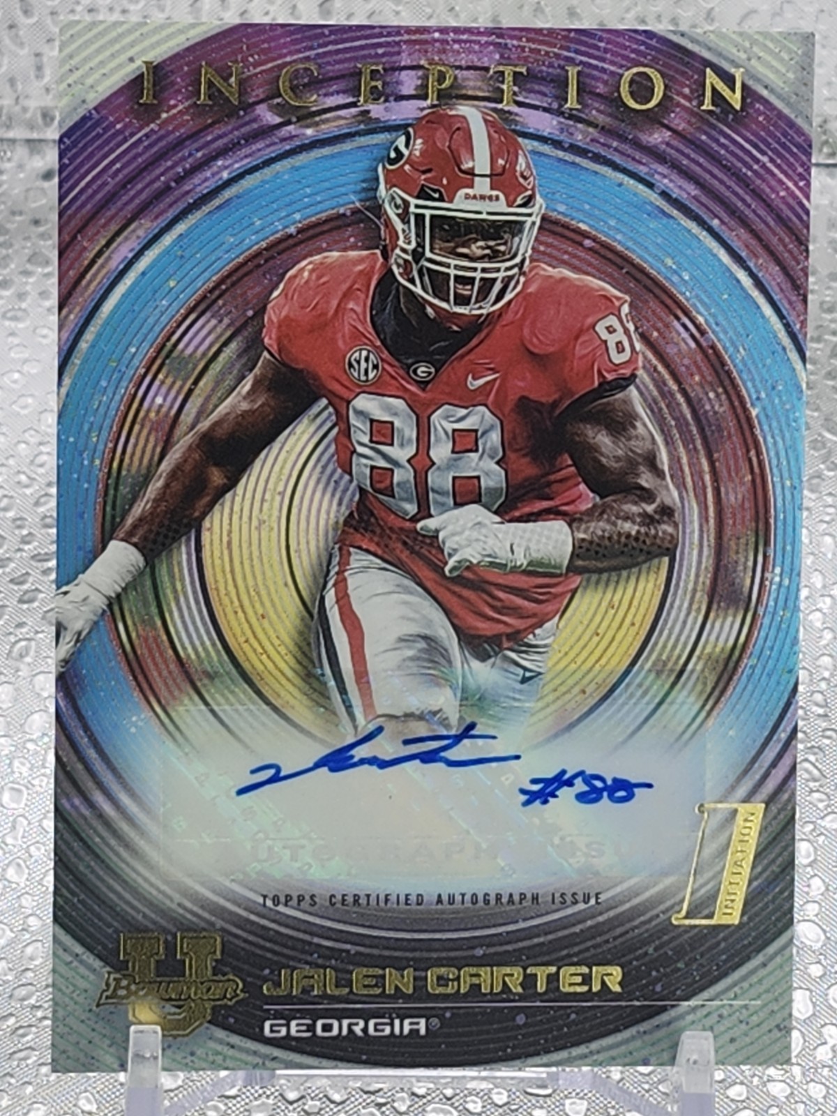 2022-23 Bowman Inception University Jalen Carter #BIA-JCR Auto 0zz9
