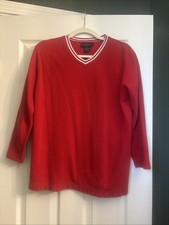 Vintage Charter Clubpetite Red Sweater P/P