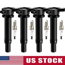 4 Ignition Coil Pack For L4 1.6L Hyundai Accent Kia Rio Rio5 06 07 08 09 10 11