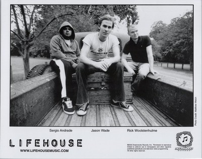 Lifehouse 2002 Press Photo Band Promo Sergio Andrade Jason Wade Rick