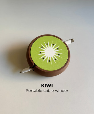 Kiwi Kabelwickler Deko Organizer Ablage 34+ Farben