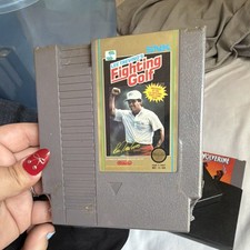 SNK Lee Trevino's Fighting Golf Nintendo NES Game Cartridge NTSC-U/C