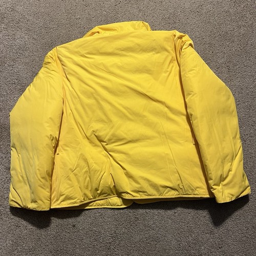 Women’s Polo Ralph Lauren Belted Down-filled Jacket Yellow Puffer Size XXL - Picture 2 of 4