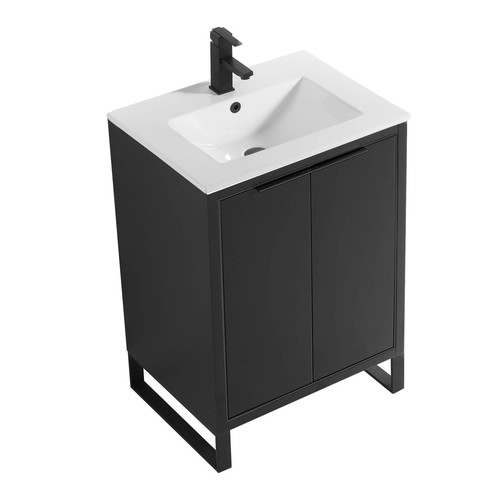Fine Fixtures Opulence Collection Bathroom Vanity with White - Picture 3 of 95