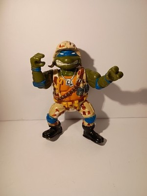 Vintage 1991 Teenage Mutant Ninja Turtles ''Lieutenant Leo'' action figure