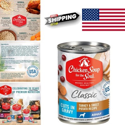 Nutritious Adult Wet Dog Food with Real Ingredients and No Artificial Additives