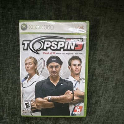 Top Spin 3 for Microsoft Xbox 360 (2K Sports) Manual Included, E-Everyone (2008)