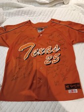 Youth Colosseum Texas Signed Jersey Size M