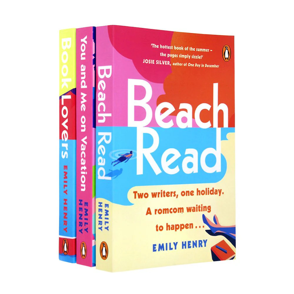B&Q - Emily Henry Collection 4 Books Set (Book LoversBeach ReadPeople We Meet On Vacation And Happy Place) - Image 6