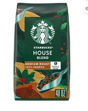 Starbucks House Blend Medium Roast Whole Bean Coffee, 40 oz.- Free Shipping