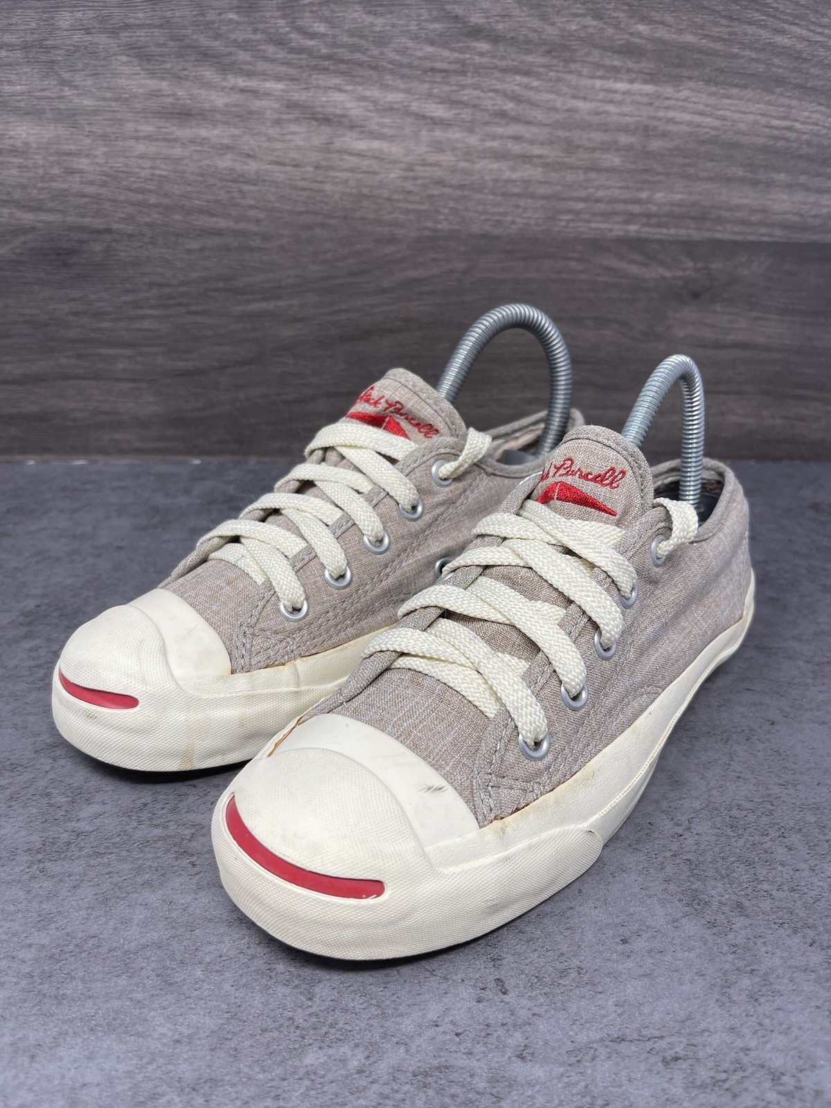 Converse Footpatrol Jack Purcell Sneakers Womens Size 4.5 Beige Low Top Shoes thumbnail 2