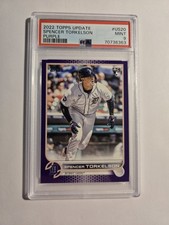 Spencer Torkelson 2022 Topps Update Meijer Purple RC #US20 Tigers Rookie 🔥PSA 9