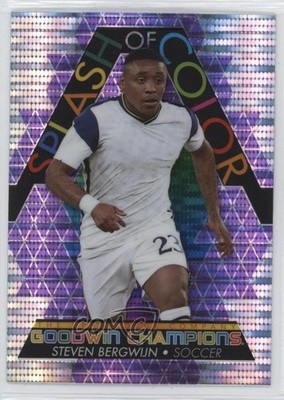 2022 Upper Deck Goodwin Champions Purple Pulsar 3/23 Steven Bergwijn #SCP9 0nr3