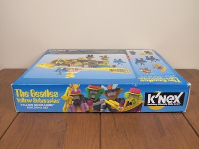 K'NEX Beatles Yellow Submarine Building Set 48464 and RARE for
