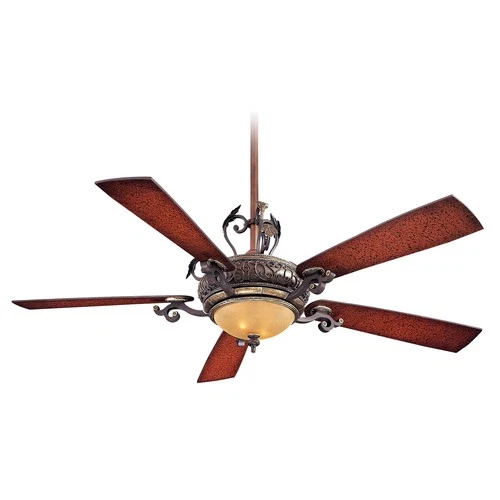 Minka Aire Napoli 56" Ceiling Fan - Sterling Walnut 5-Blade - Picture 2 of 2