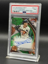 2024 Bowman's Best Tyler Fitzgerald RC Green Auto /99 PSA 9