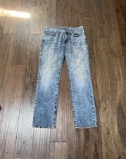 Guess Premium Lincoln Slim Straight Jeans Men's Size 34x32