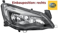 Hella 1EG010011-621 Hauptscheinwerfer Rechts Scheinwerfer FüR Opel
