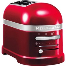 KitchenAid 5KMT2204ECA Rosso Mela  Tostapane 2 Fette, 7 diversi gradi di doratur