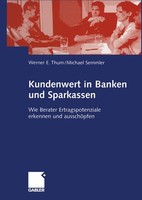 Kundenwert In Banken Und Sparkassen Michael Semmler