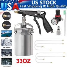 Undercoat Spray Gun with Suction Cup Auto Undercoating, Truck Bed Liner Coating