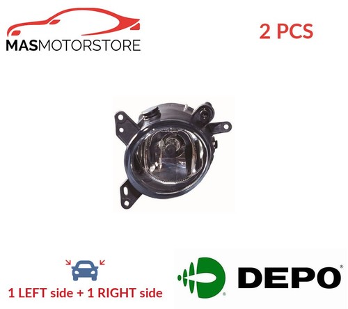 FOG LIGHT LAMP PAIR DEPO 214-2040L-UQ 2PCS I NEW OE REPLACEMENT