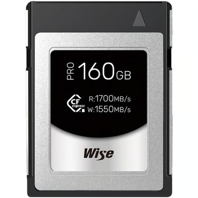 Wise PRO 160GB CFexpress Typ B Speicherkarte 1700MB/s PCIe Neu MwSt ausweisbar