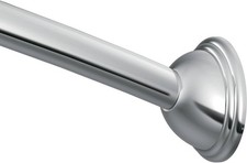 Moen CSR2166CH 72-inch Curved Shower Curtain Rods in Chrome