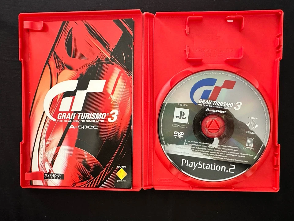 Gran Turismo 3 A-spec - PlayStation 2 PS2 - Complete Mint Disc Free Postage - Image 2 of 3