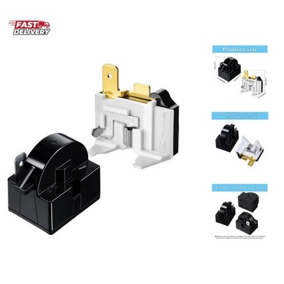 QP2-4.7 PTC Starter Relay 1 Pin Refrigerator Starter Relay and 6750C-0005P Ov...