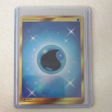Pokemon TCG Water Energy Secret Rare 124/111 SM Crimson Invasion Holo EN on eBay