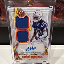 Topps 2024 Resurgence Ignite Rookie Patch Auto Adonai Mitchell Colts /125