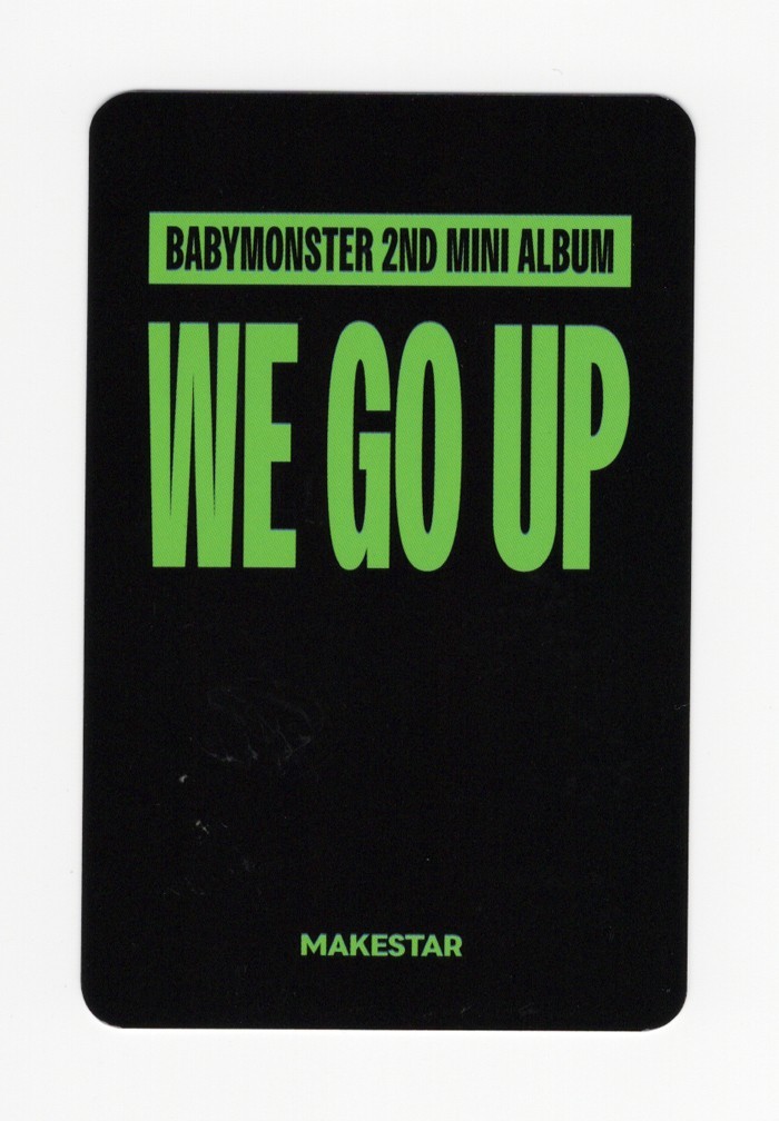 BABYMONSTER 2nd makestar 期間限定 トレカ 3枚セット BABYMONSTER 2nd
