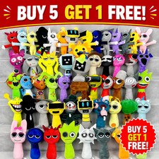 25-30CM Sprunki Plush Simon Oren Winda Full Range Character Doll Plush Toy UK
