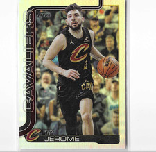 🔹 2025-26 Topps Ty Jerome silver refractor