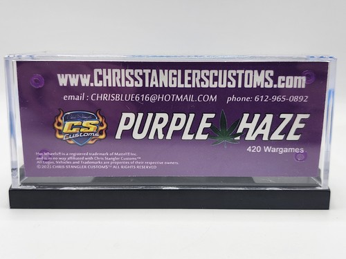 Hot Wheels Chris Stangler Customs Chevy Nova Wagon Gasser 1/64 Purple Haze - Picture 2 of 6