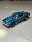 Hot Wheels Redline, Custom Barracuda, Aqua, HK, Brown Inter. Looks Blue In PICT.