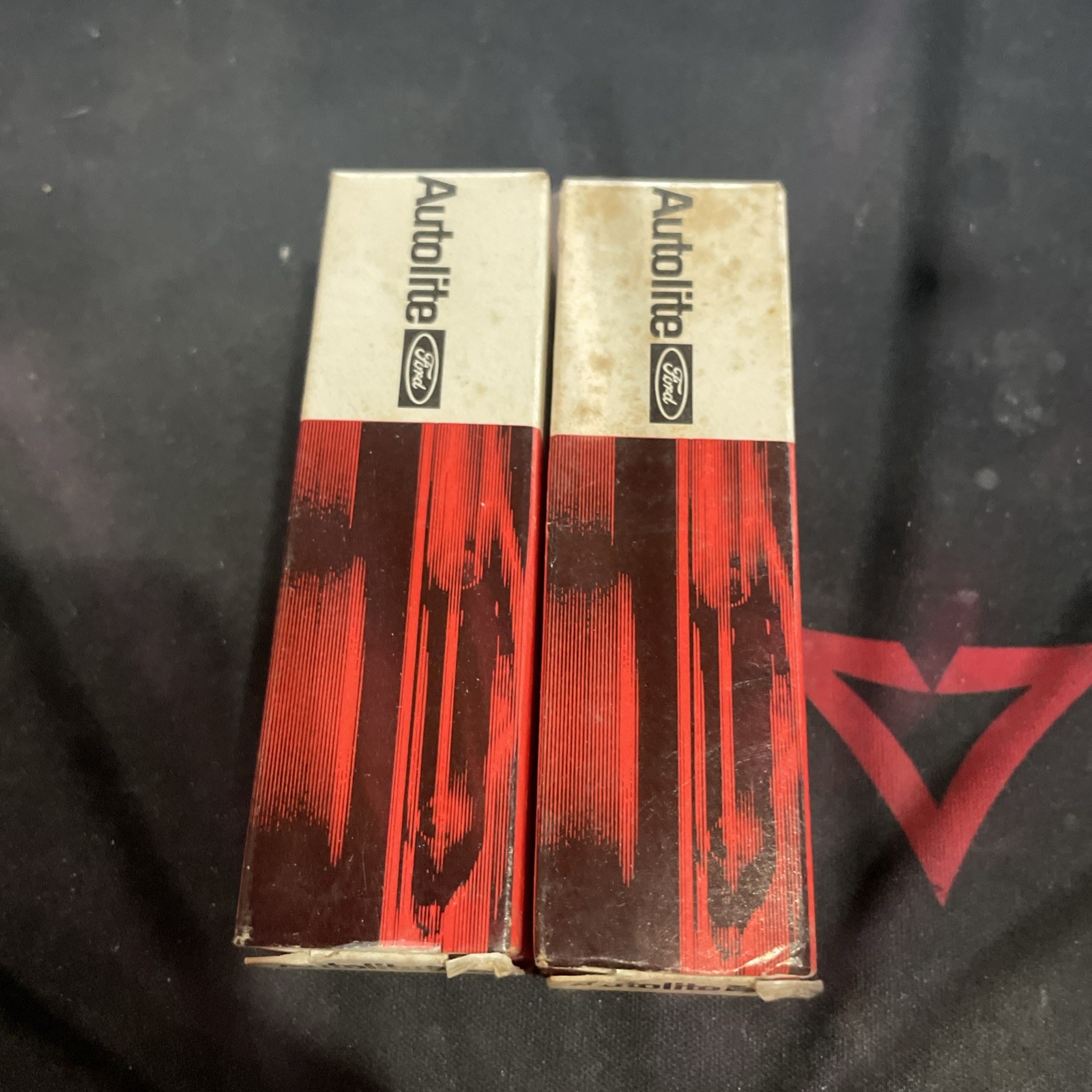 2 Vintage Ford Motorcraft Autolite Spark Plug Part # A42