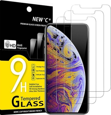 New C Premium Glass Screen Protector 3 Piece iPhone XS Max / 11 Pro Max