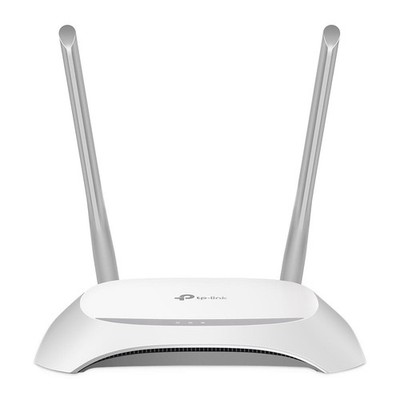 TP-Link TL-WR840N N300 WLAN Router 300Mbit/s 2,4GHz 4x LAN Ports IPv6 WPS weiß