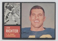 1962 Topps Les Richter #86 HOF b7j