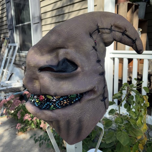 Oogie Boogie Halloween Disfraz Máscara Pesadilla Antes de Navidad Juegos con disfraces Sobre la cabeza - Imagen 1 de 6