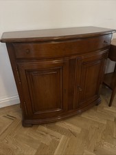 Beautiful Anjou range cabinet by Wesley Barrell, crafted from solid mahogany