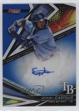 2022 Bowman's Best of Blue Refractor 122/150 Estanli Castillo #B22-EC Auto 0c2