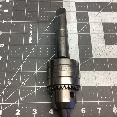 Ridgid Supreme Chuck Model no. 6T33 0-1/2 Cap. 33 Taper #2MT (VV12P)