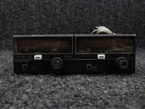069-1024-31 Bendix King KX-155 VHF Nav-Comm with Glideslope (14V, Delamination)