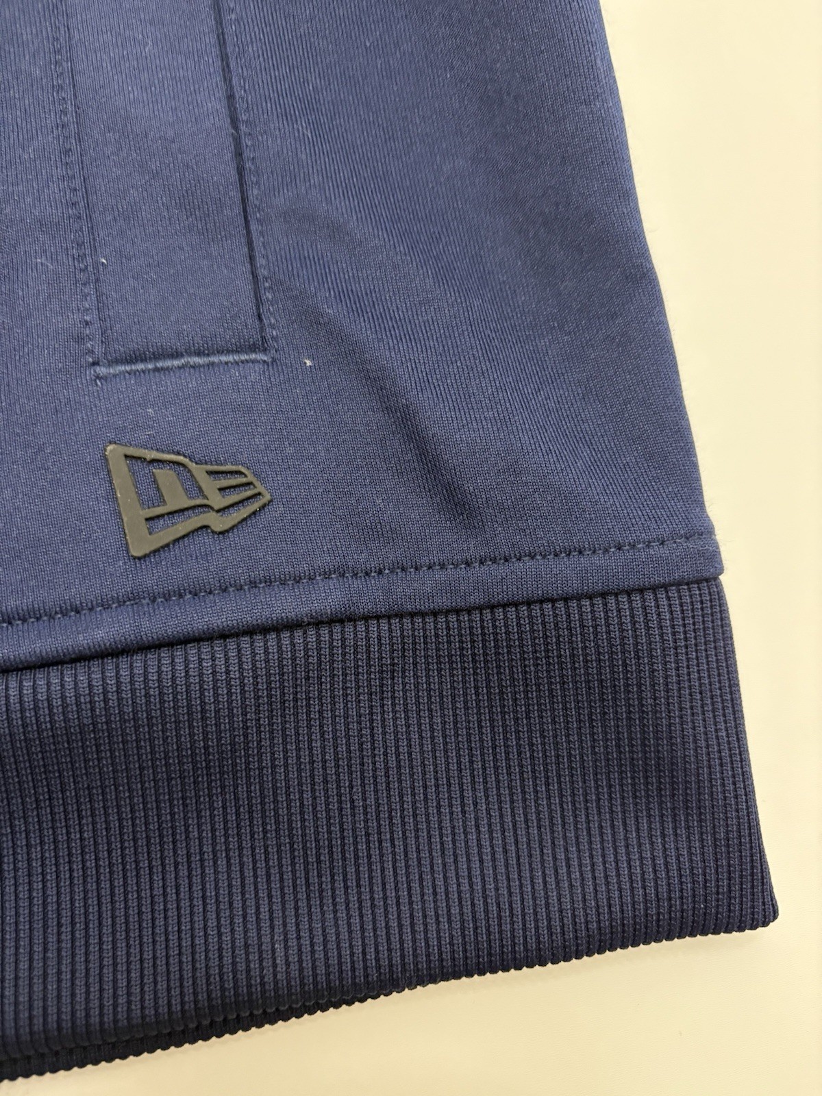 VTG Y2K New Era Samuel Adams Beer Full Zip Jacket Blue SZ Medium