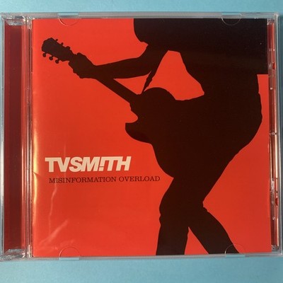 TV Smith - Misinformation Overload CD - Japan - Disc NM - Almost Like New - RARE